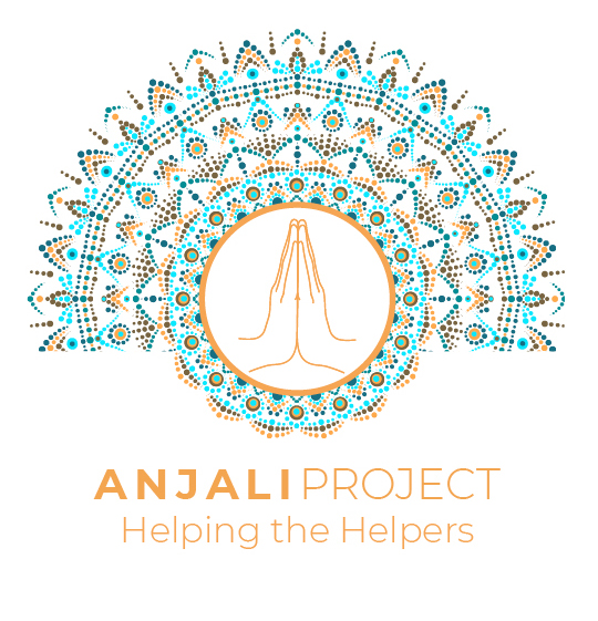 Anjali logo Bianco